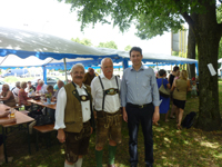 Peter Gauweiler beim 21. Sendlinger Bürgerfest am 20. Juli 2014