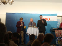 Dr. Gauweiler beim Tegeler Gespräch in Berlin am 09. September 2014 (Foto: CDU Tegel)