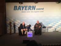 Dr. Gauweiler bei "BayernZuerst" in Fuchstal-Leeder am 23. Juli 2013