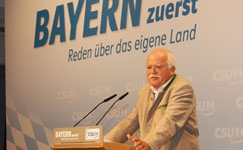 Dr. Gauweiler bei der Veranstaltung "Bayern-Zuerst" in Kempten am 22. August 2013