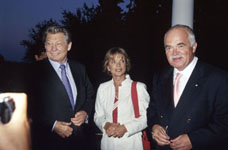 Dr. Leo Kirch, Uschi Glas und Dr. Peter Gauweiler 2002