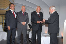 Peutinger-Collegium: Goldene Peutinger-Medaille für Staatspräsident Vaclav Klaus am 18. Mai 2009