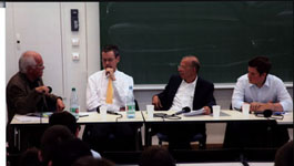 Dr. Gauweiler bei der JU-Sommerdebatte an der Technischen Universität Berlin am 26. Juli 2010