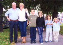 Dr. Peter Gauweiler mit seiner Familie