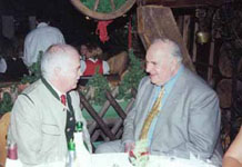 Dr. Peter Gauweiler mit Helmut Kohl, Bundeskanzler a.D.